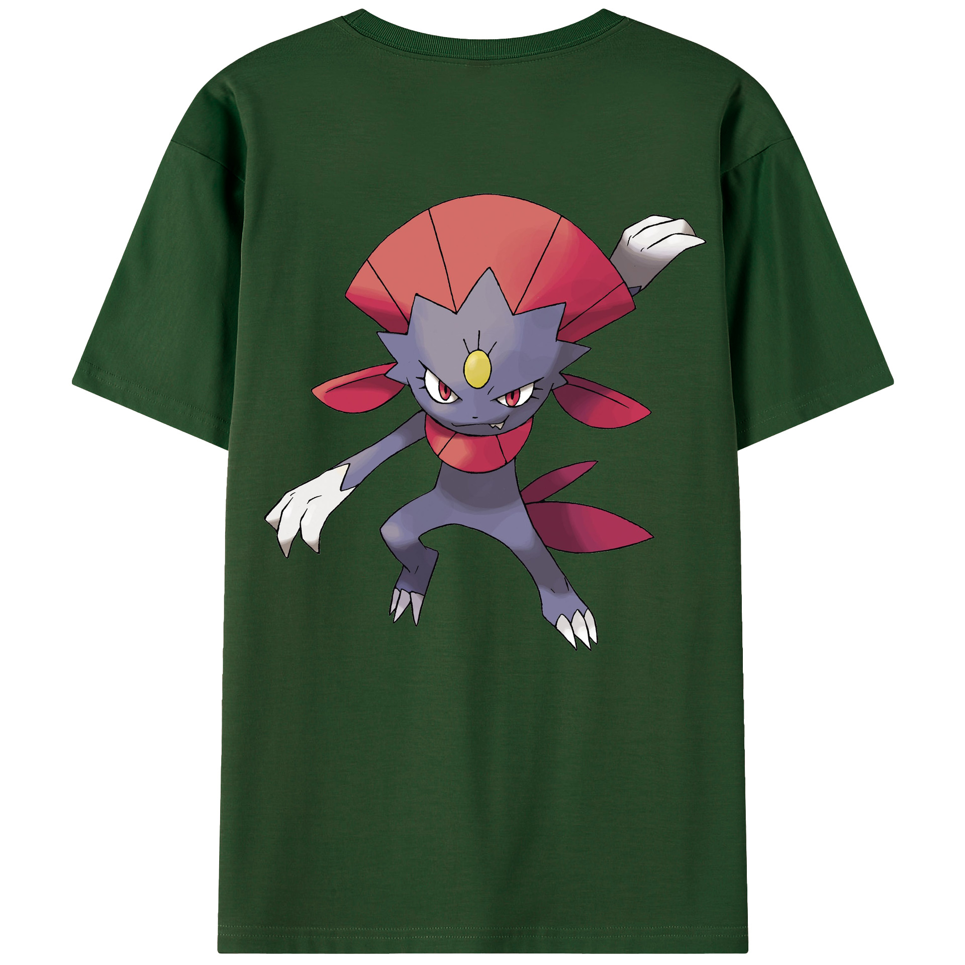 （画像用） ポケットモンスター Pokémon 綿100％半袖Tシャツ（背面プリント）